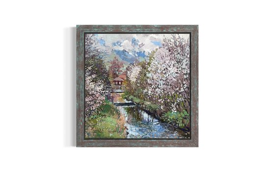 Blooming in the Alpine valley