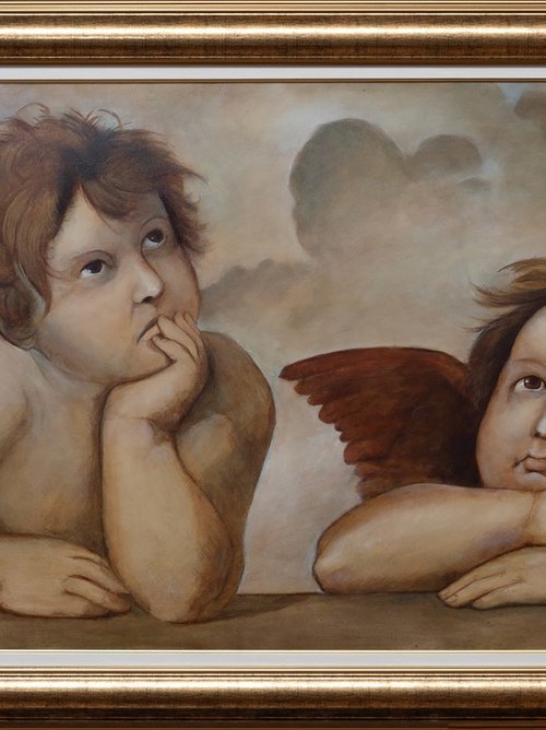 Angels - a tribute to and after Raphael by Darko Topalski