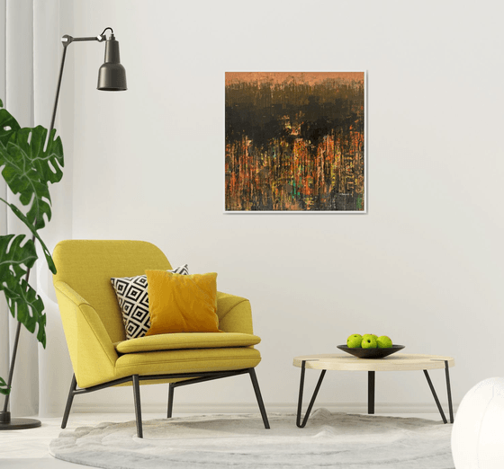 Brown Lake_36"X36"