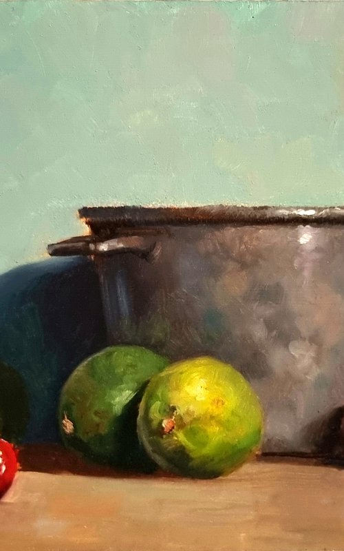 Citrons verts et Fraises by Pascal Giroud