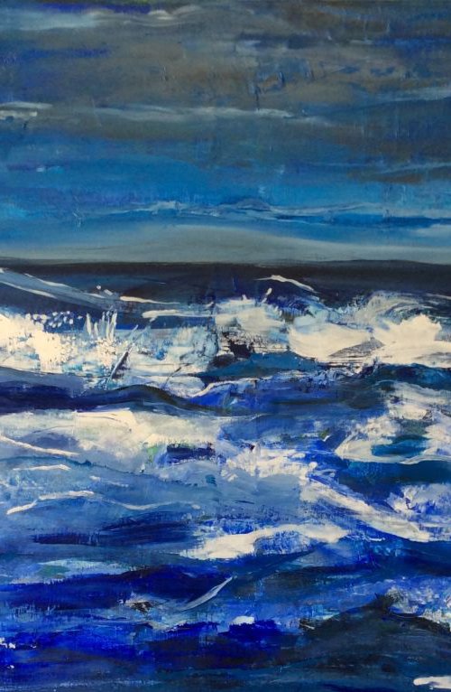 stormy seas by Elisabetta Mutty