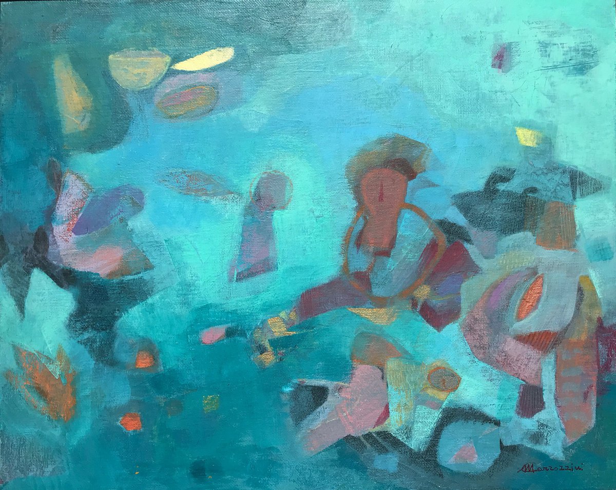 I Tesori 4 By Marcello Carrozzini, 16 X 13, Artwork For Sale On Artfinder