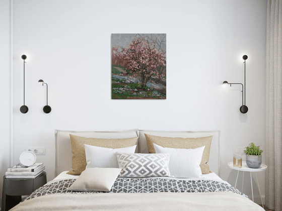 LANDSCAPE "Blooming tree"