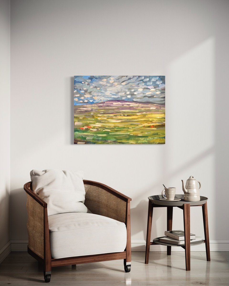 Colour Flowing Through By Guy Pickford, 27 X 19, Artwork For Sale On Artfinder
