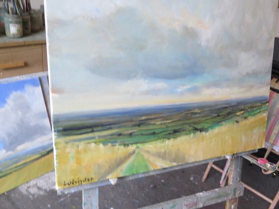 Yorkshire Wolds,  July 22