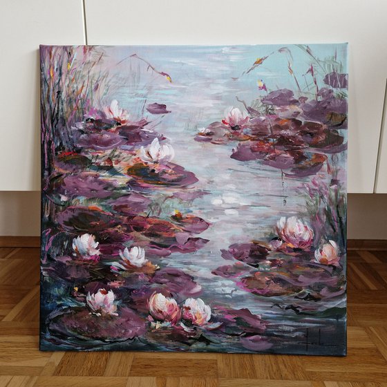 The Purple Lily Pond
