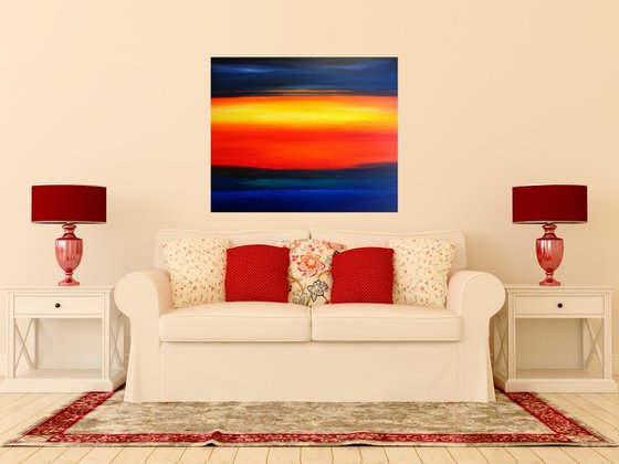 Sunset in Abstraction