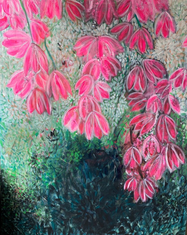 Large Canvas Painting Original Wall Decor Living Artfinder