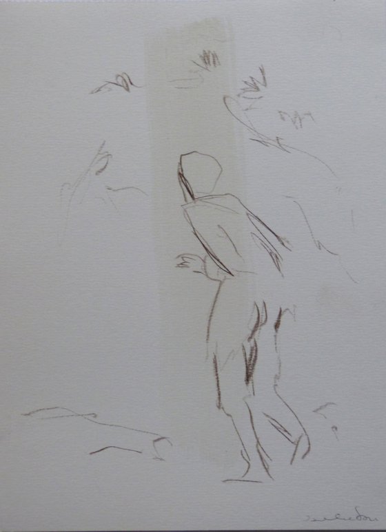 Garden Sketch 6, 21x29 cm