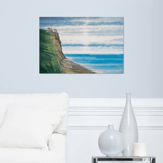 Coastal Cliffs At Dawn