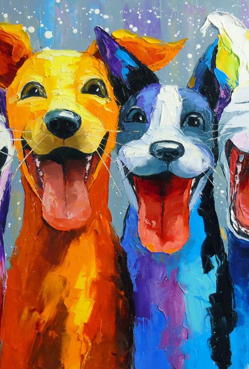 Meeting of Friends by Olha Darchuk