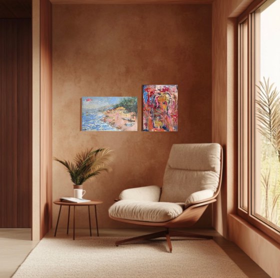 Yo! and Goa - 2 paintings