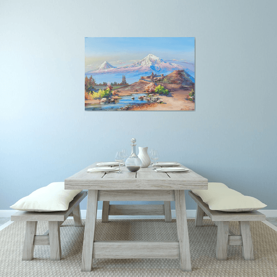 Spring Light at Khor Virap