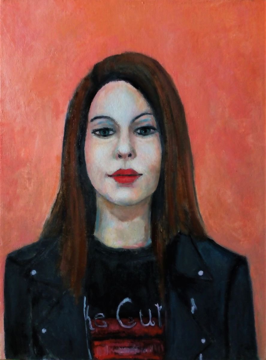 Girl portrait by Massimiliano Ligabue