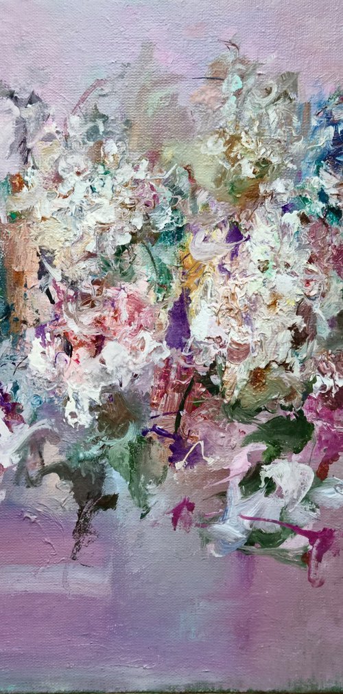 Peonies pink by Hennadii Penskyi
