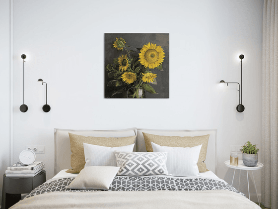 Sunflowers bouquet