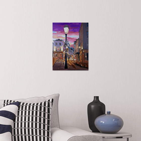 Paris Montmartre oil painting on canvas