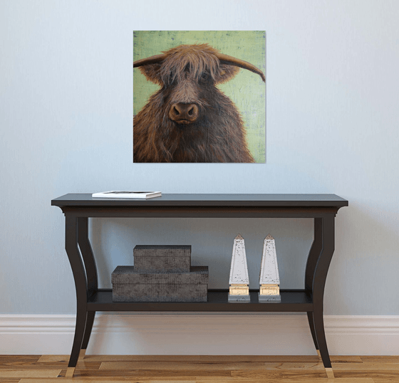 Highland Cow /  ORIGINAL PAINTING