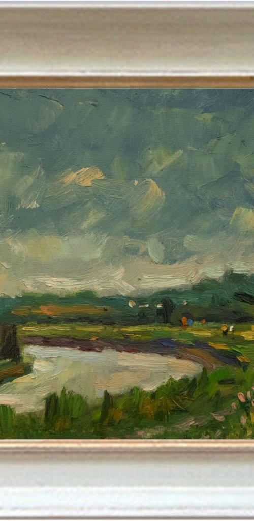 Dar Sky over the Arun by Andre Pallat