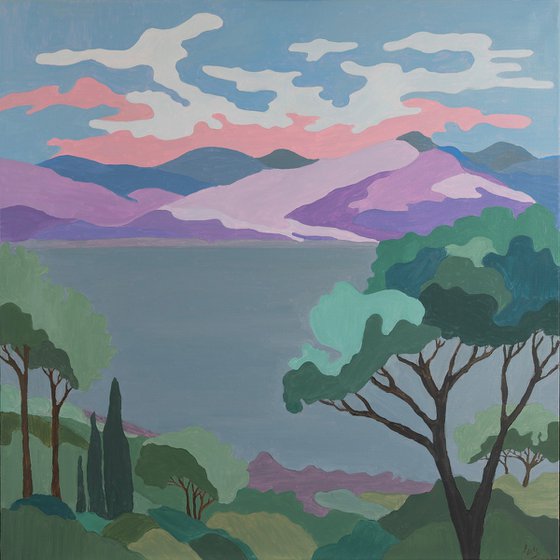 Blue Landscape