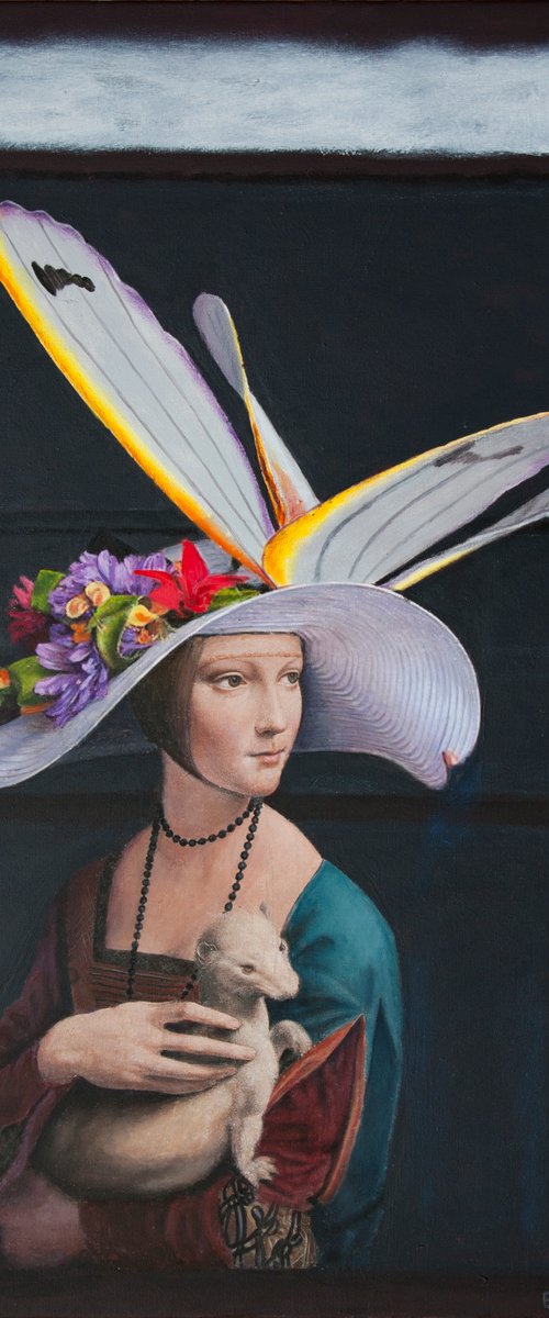 Lady with an Ermine Visiting Rothko by Nataliya Bagatskaya