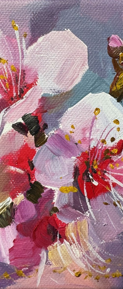 Flowers trees by Olena Hromova