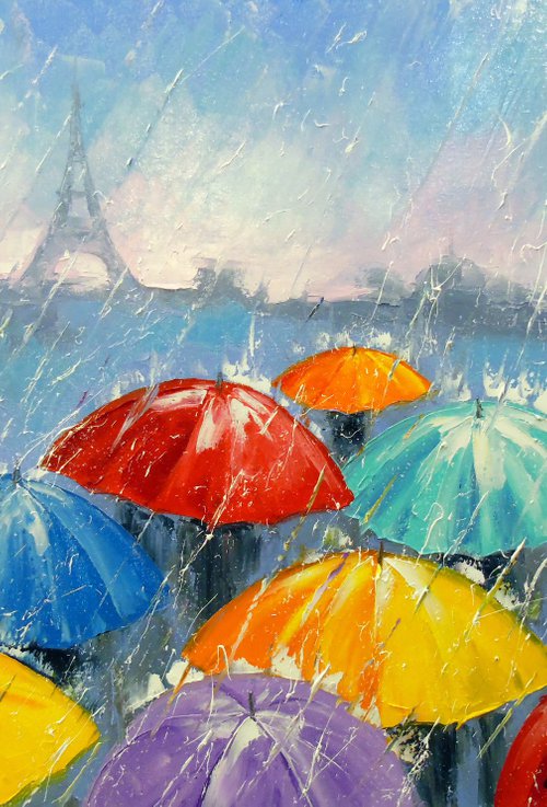 Rain in Paris by Olha Darchuk