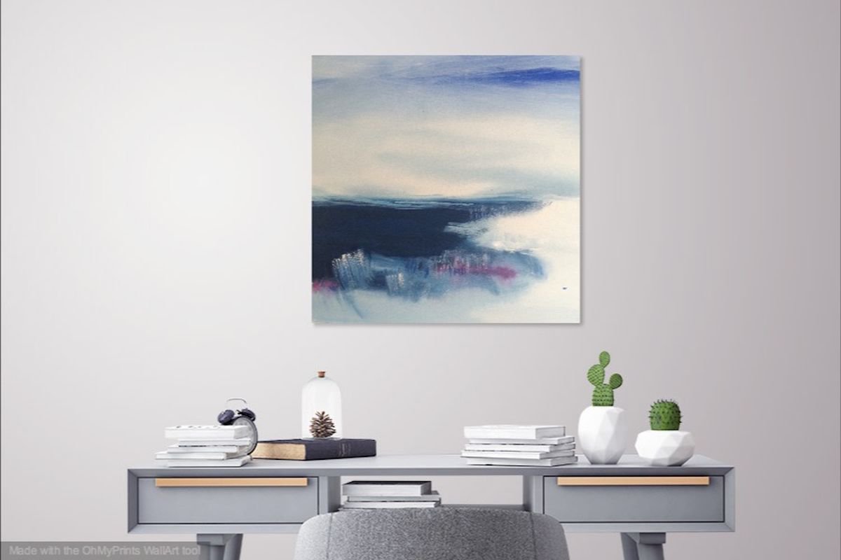 Blue Lake I Seascape by Gesa Reuter