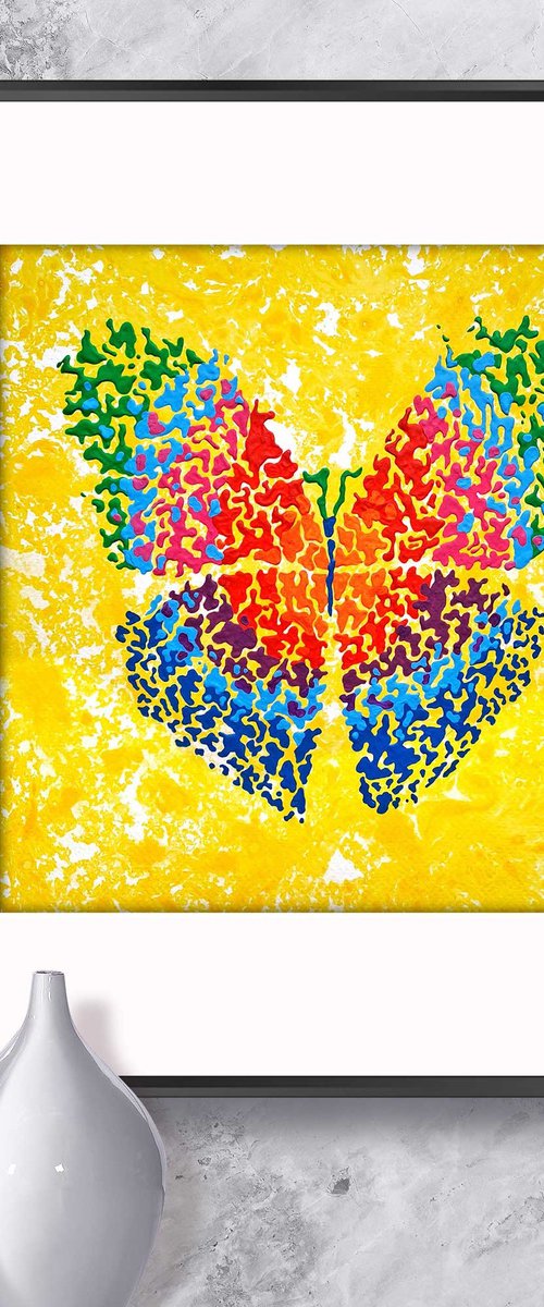 Butterfly «Caleidoscope» by Mariia Raskin