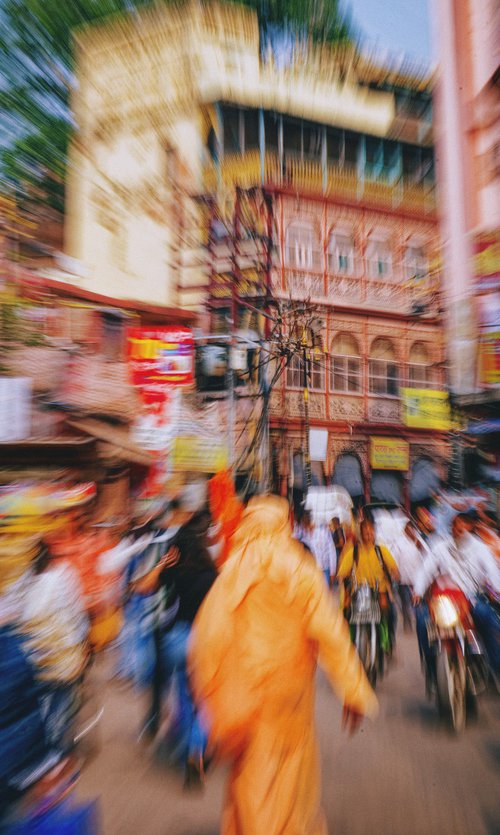 Benares Bustle by Marc Ehrenbold