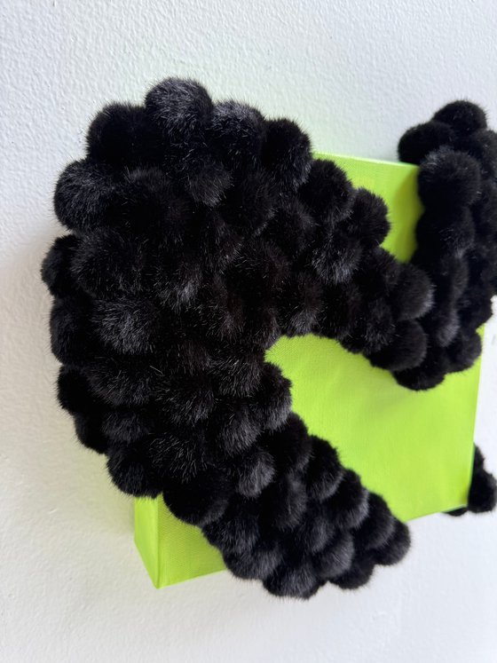 Textured Neon Heart