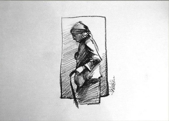 old woman study 01