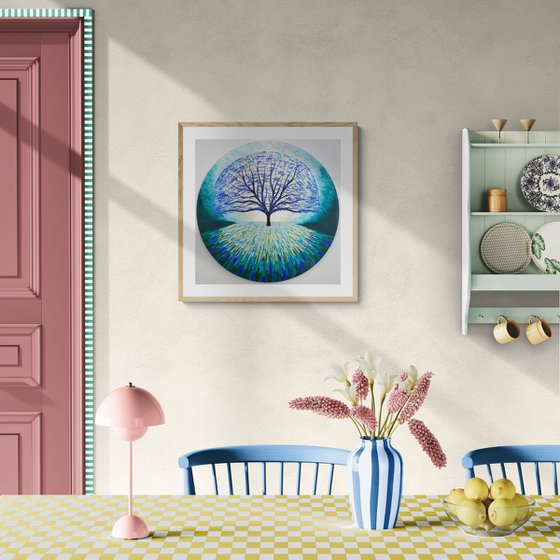 Shimmering Tree of Light