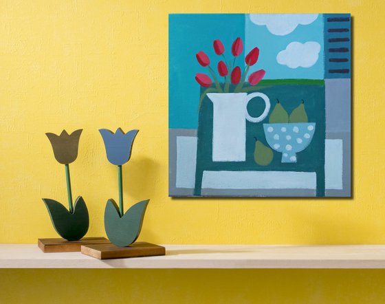 Tulips and Pears III