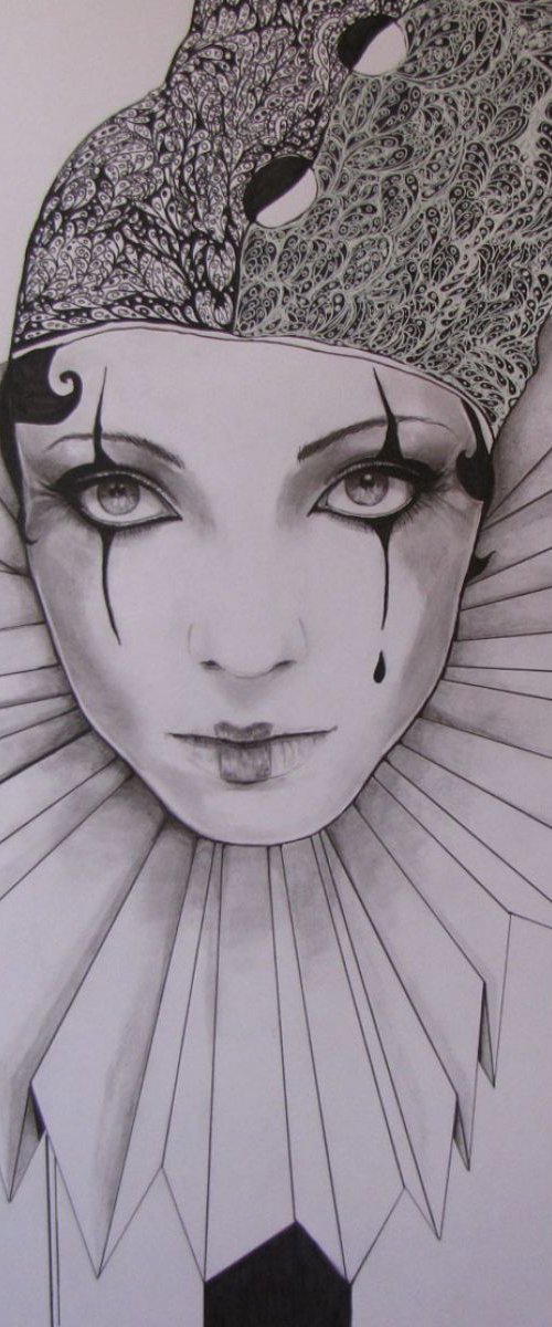 "Moonstruck Pierrot" by Raffaella Bertolini