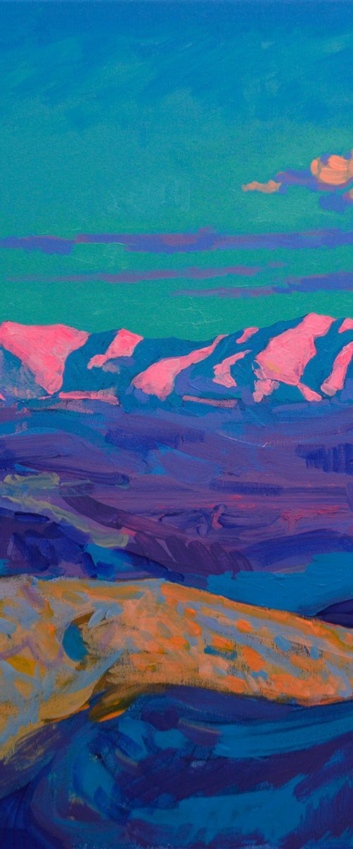 Winter. Carpathian Mountains by Mykola Kozlovsky