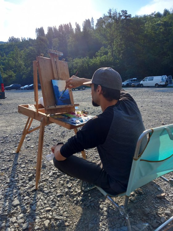 German Mountain Trail – Plein Air