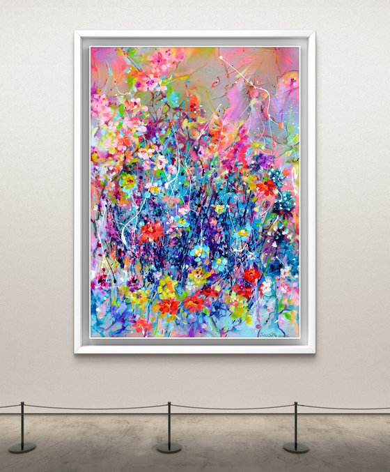 Cherry Blossom Dancing in my Garden