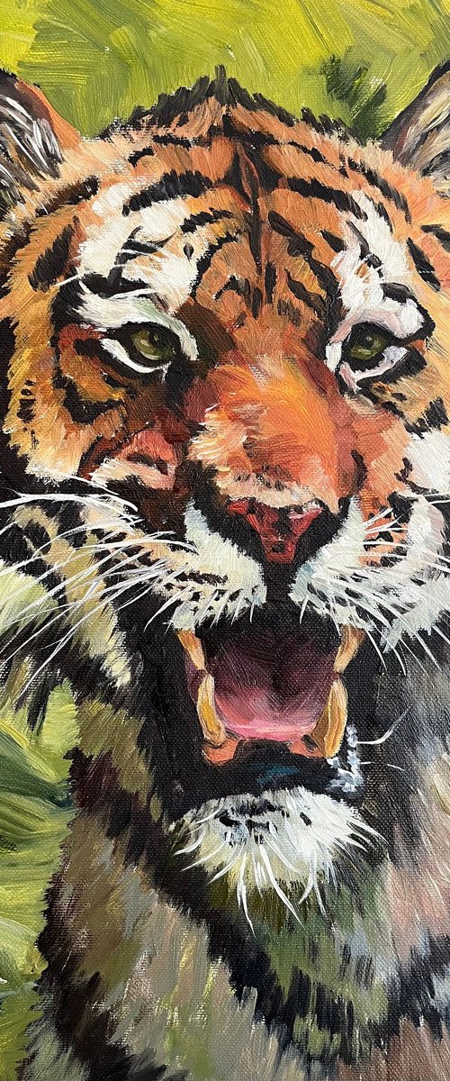 Tiger by Alona Vakhmistrova