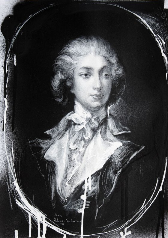 "The God of Dance" After Gainsborough.