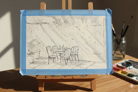 Sunlight on the Patio