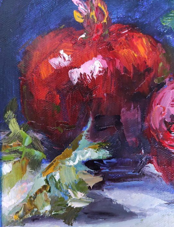 Pomegranate Still Life