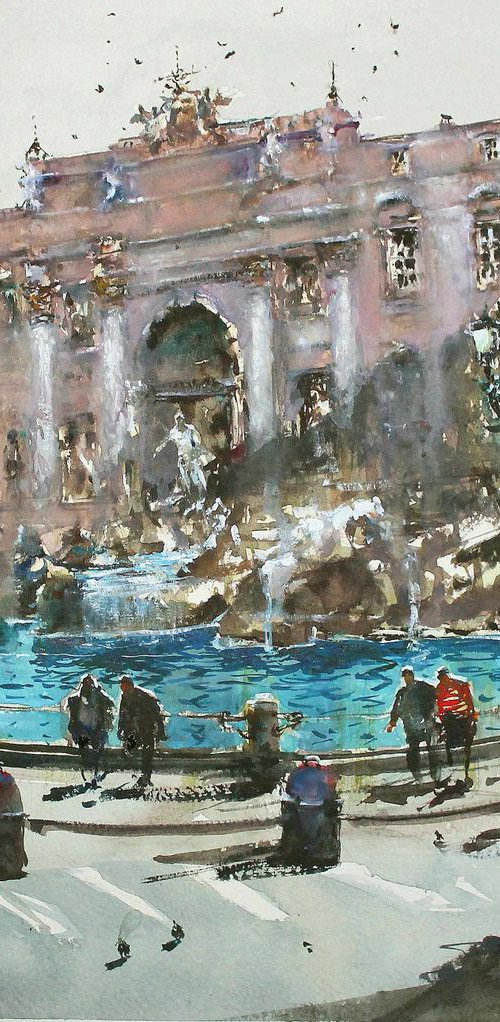 Rome Fountains by Maximo Damico