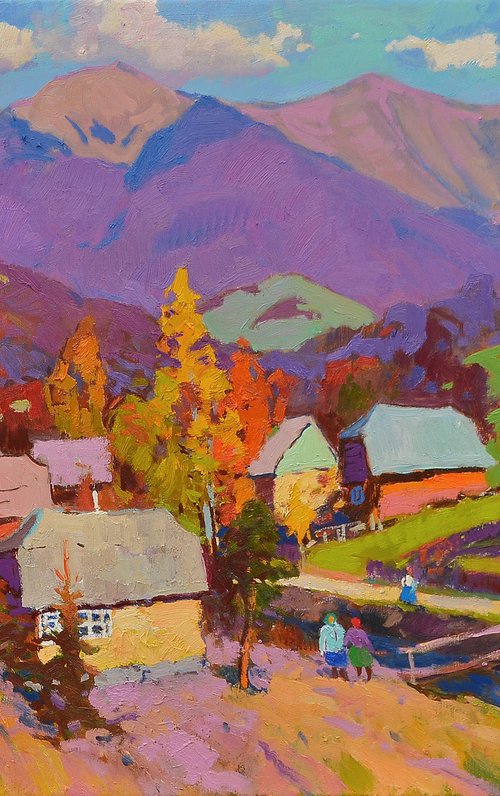 Hutsul Autumn by Alexander Shandor