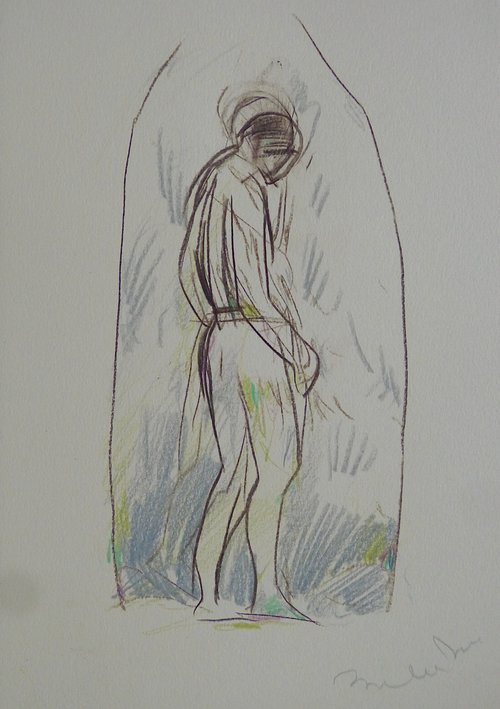 The Single Figure 14, 21x29 cm by Frederic Belaubre