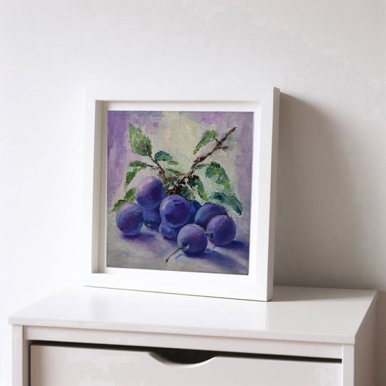 Plums Painting