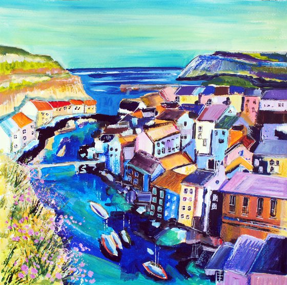 Staithes in Summer