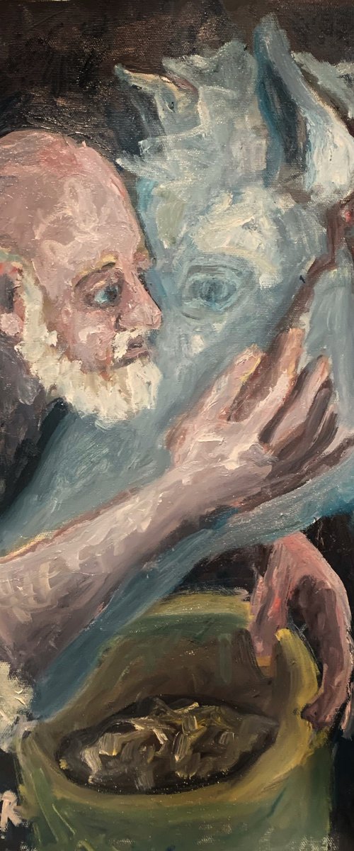 Feeding The Reluctant Horse by Ryan Louder