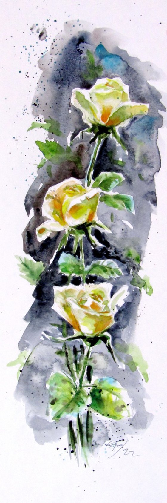 Yellow roses