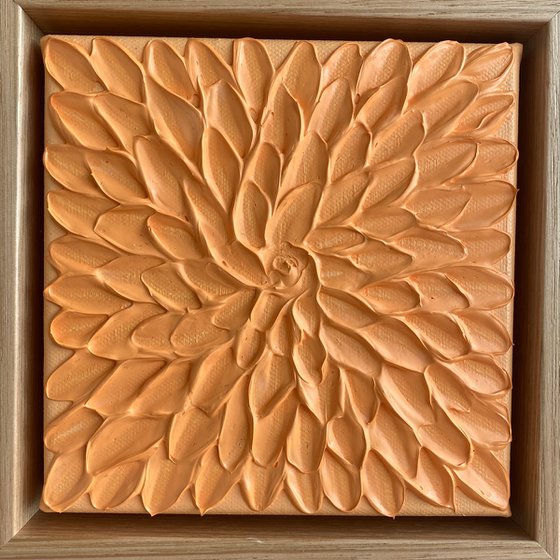 Orange abstract mini